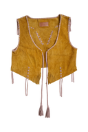 Vest Suede / Mustard