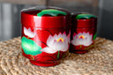 Lotus Trinket Box with Lid in Lacquer
