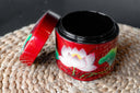 Lotus Trinket Box with Lid in Lacquer
