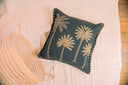 Cushion with Golden Palm Trees