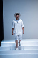 White Dual Comfort T-Shirt | Mantap Runway