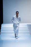 Sari “Shiko Print” W&B | Mantap Runway