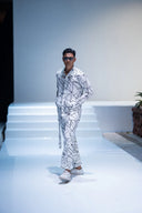 Sari “Shiko Print” W&B | Mantap Runway