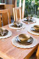 Seagrass Placemats Round Macrame