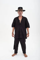 Shirt Lobang – Black