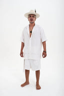 Shirt Lobang – White