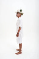 Shirt Lobang – White