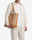 Rattan Shopping Bag Brown