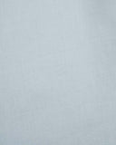 White linen wrap dress