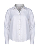White linen shirt