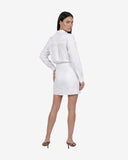 White linen shirt
