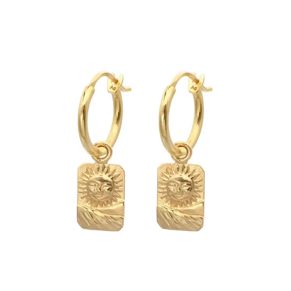 Live By The Sun Earring Gold