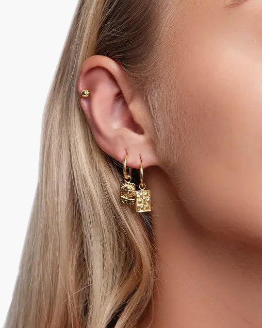 Live By The Sun Earring Gold