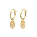Sunrise & Moonlight Earring Gold