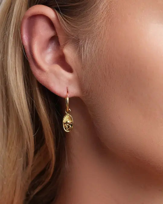 Sunrise & Moonlight Earring Gold