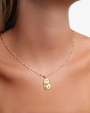 Sunrise & Moonlight Necklace Gold – Malia