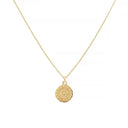 Mandala Necklace Gold – Kalea