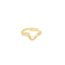 River Twist Ring Gold