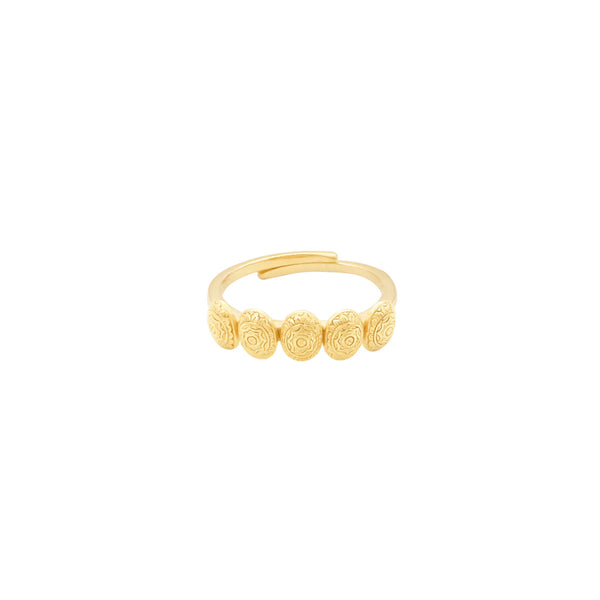 Mandala Ring Gold