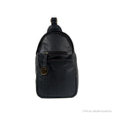 Laksman Bag No. II in Black with Woven Leather Details