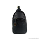 Laksman Bag No. II in Black with Woven Leather Details