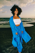 Serenity Angkasa Kimono in Azure Blue