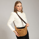 AMBALIKA Canvas Leather Bag