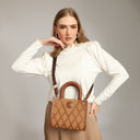 SAGUPI Canvas Leather Bag