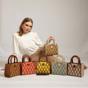 SAGUPI Canvas Leather Bag