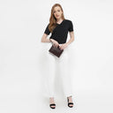 GANDAWA Clutch Dark Brown