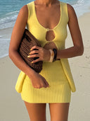 Tala Mini Skirt Butter Yellow