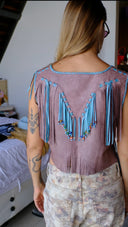 Vest Suede / Cracking pink