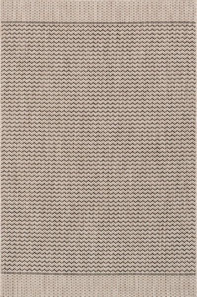 Maui Rug in Grey/Black