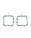 EARRING RETRO SQUARE