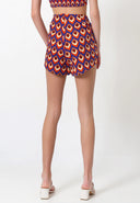 Lola Short - Peacock Royal Blue