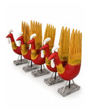Red Chicken Primitive