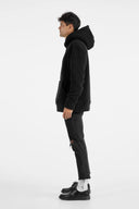 Black Zip Sherpa