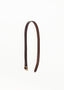 Ceinture unie marron
