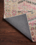 Annette Rug in Pink/Lagoon