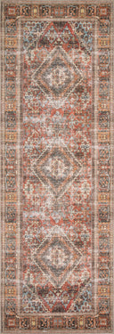 Eleanor Rug in Brick/ Midnight