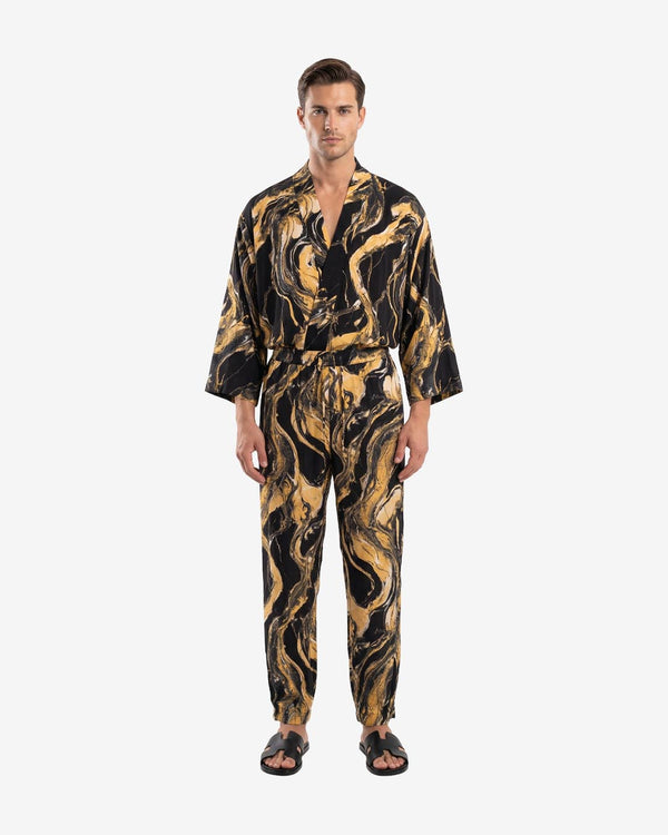 Jacket Man Black Marble