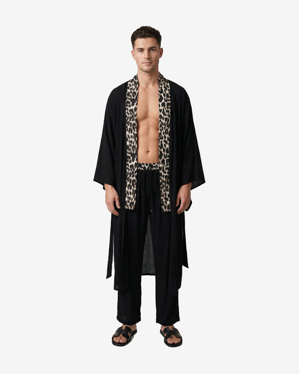 Kimono Leopard Combo