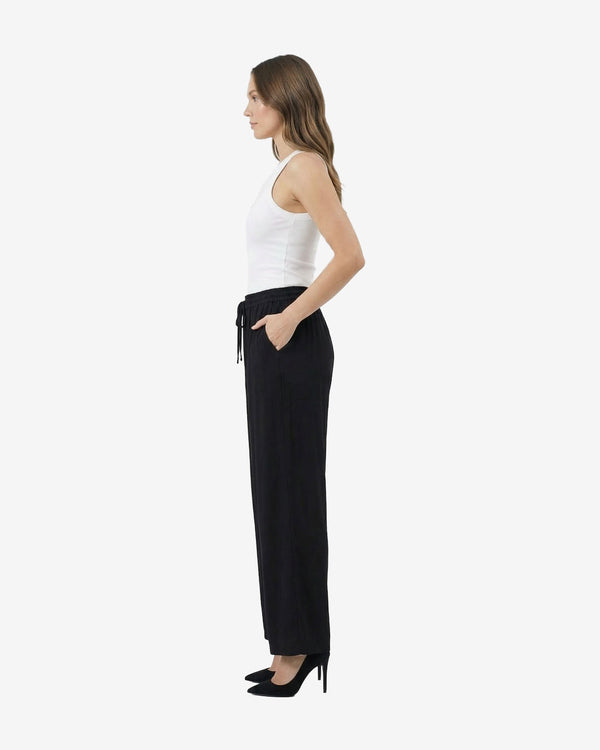 Pants Black Silky