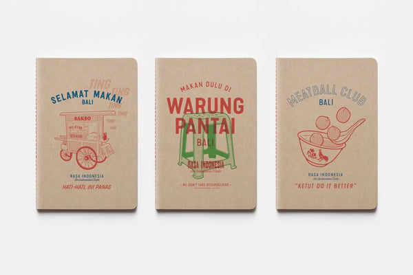 Notebook Bali Street Food