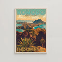 Travel Poster Komodo