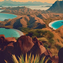 Travel Poster Komodo