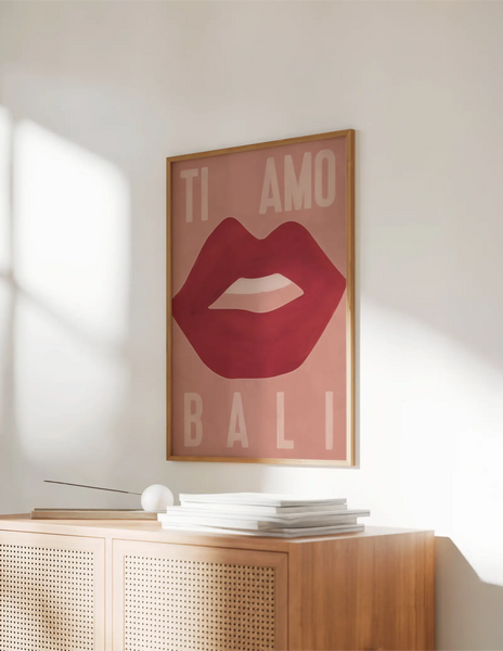 I Love Bali Ti Amo Bali Posters