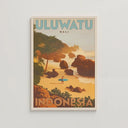 Travel Poster Uluwatu Surf