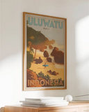 Travel Poster Uluwatu Surf