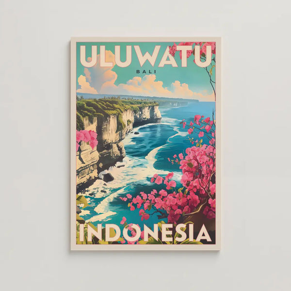 Travel Poster Uluwatu